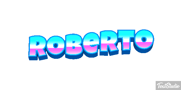 Roberto Efecto de texto