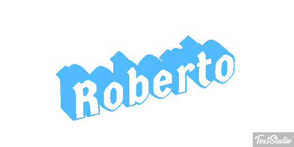 Roberto Efecto de texto