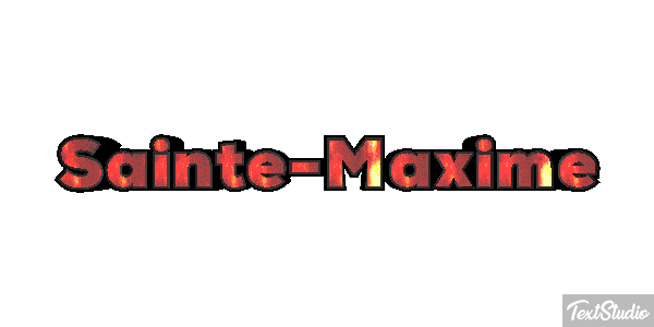 Sainte-Maxime Efekt tekstowy
