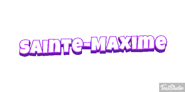 Sainte-Maxime Efekt tekstowy