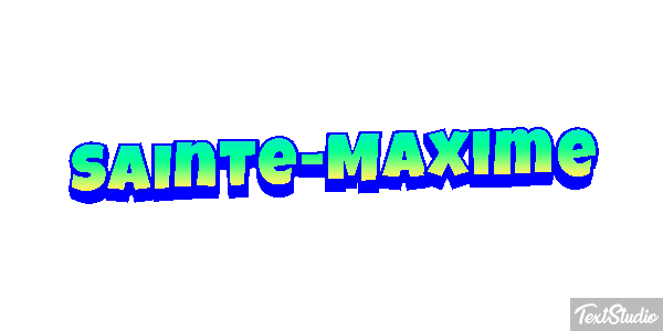 Sainte-Maxime Efekt tekstowy