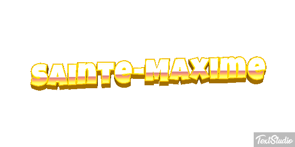 Sainte-Maxime Efekt tekstowy