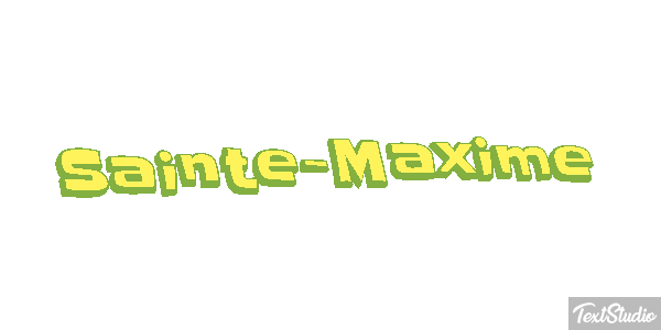 Sainte-Maxime Efekt tekstowy