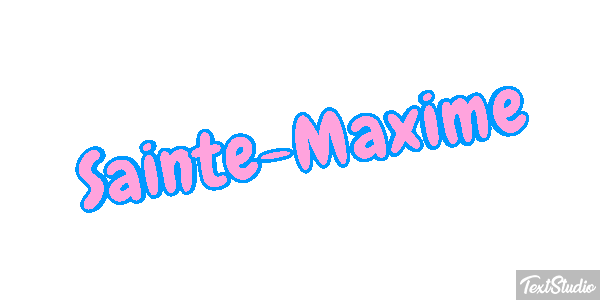 Sainte-Maxime Efekt tekstowy