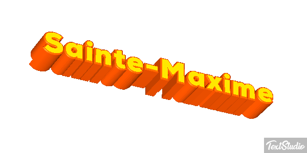 Sainte-Maxime Efekt tekstowy