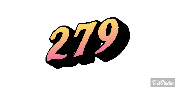 279 テキスト効果