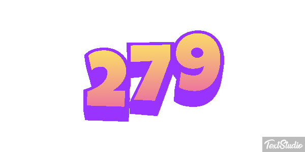 279 テキスト効果