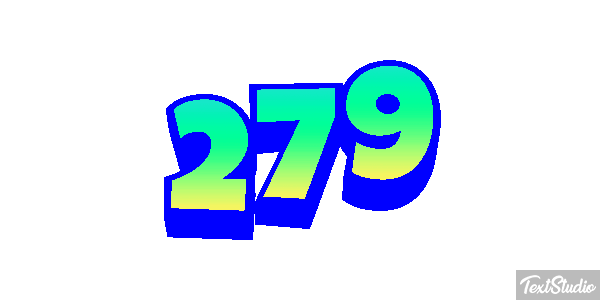 279 テキスト効果