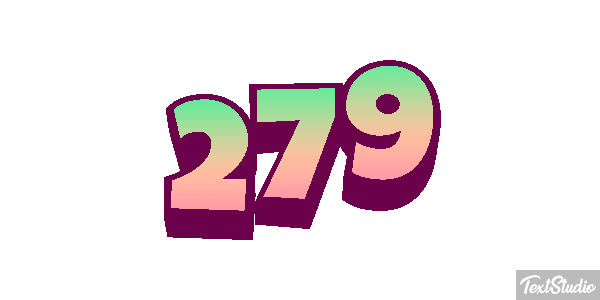 279 テキスト効果