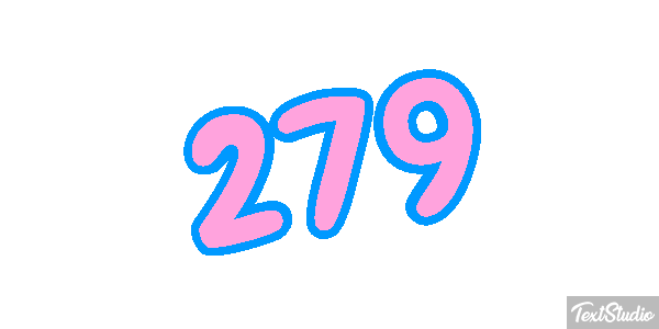 279 テキスト効果