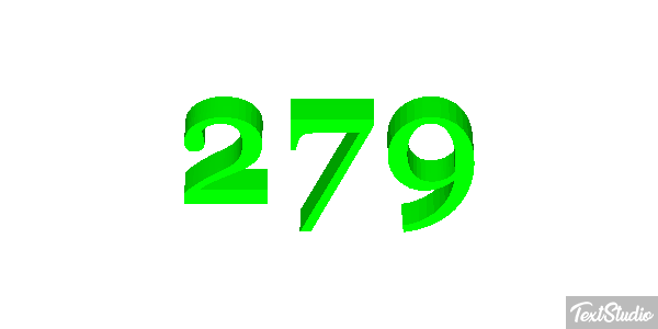 279 テキスト効果