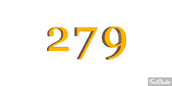 279 テキスト効果