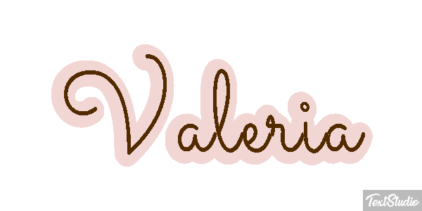 Valeria Text effect