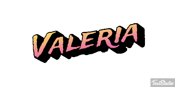 Valeria Text effect