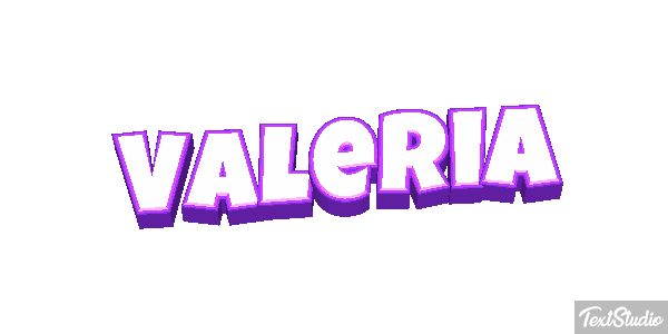 Valeria Text effect