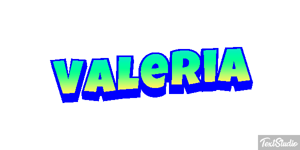 Valeria Text effect