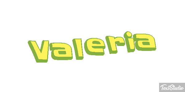 Valeria Text effect