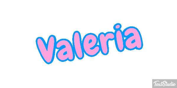 Valeria Text effect