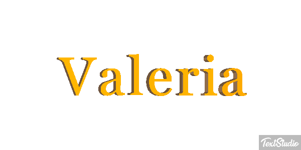Valeria Text effect