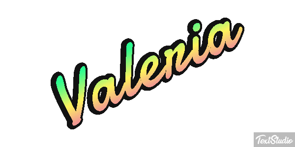 Valeria Text effect