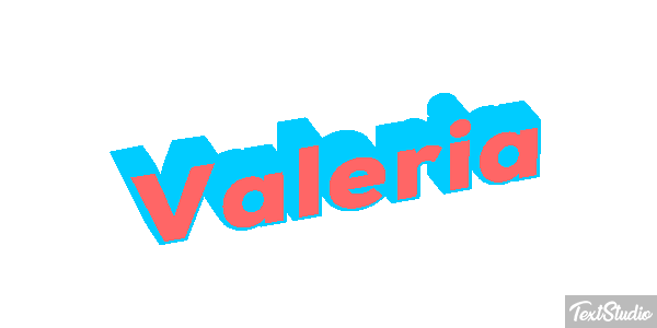 Valeria Text effect