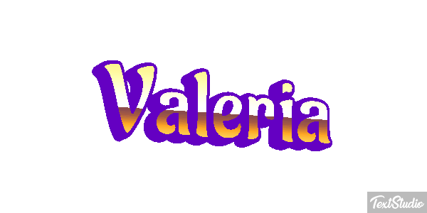 Valeria Text effect