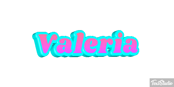 Valeria Text effect