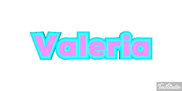 Valeria Text effect