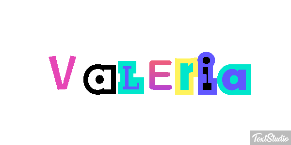 Valeria Text effect