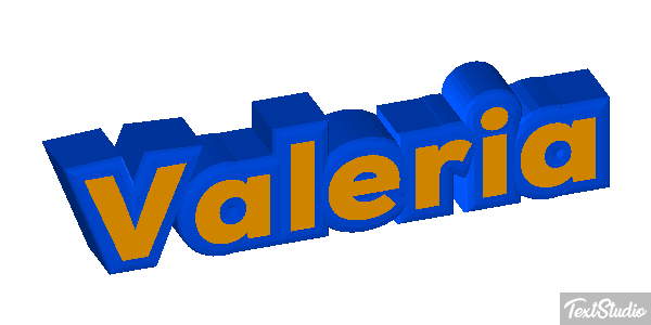Valeria Text effect