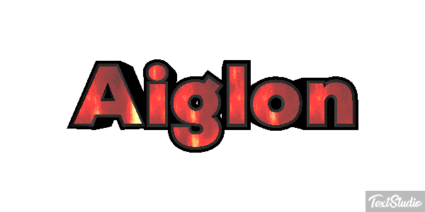 Aiglon Text effect