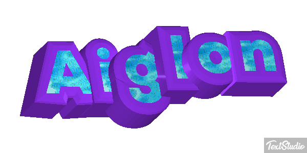 Aiglon Text effect
