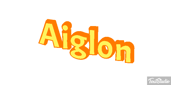 Aiglon Text effect