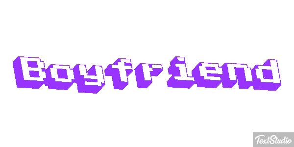 Boyfriend Text effect