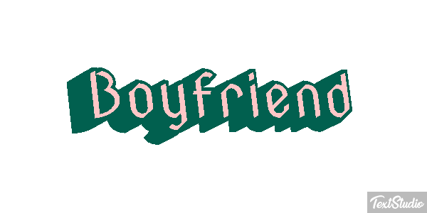 Boyfriend Text effect