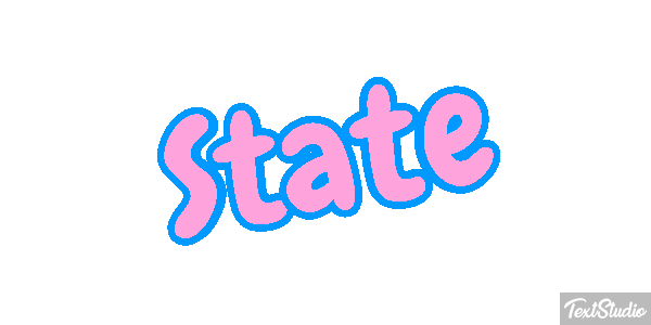State Efecto de texto