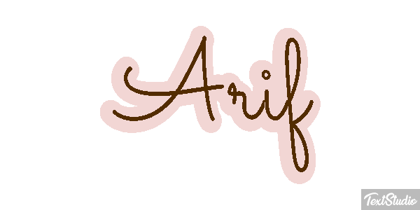 Arif テキスト効果