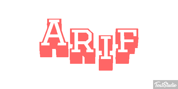 Arif テキスト効果