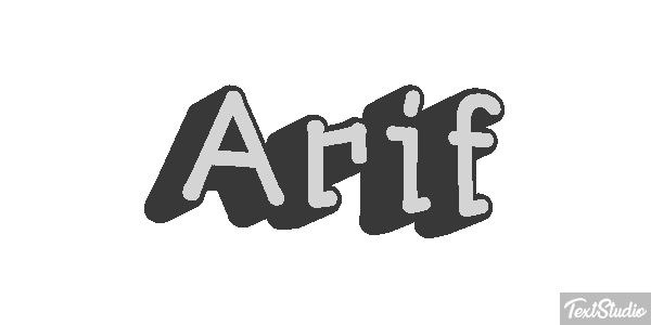 Arif テキスト効果
