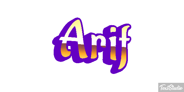 Arif テキスト効果