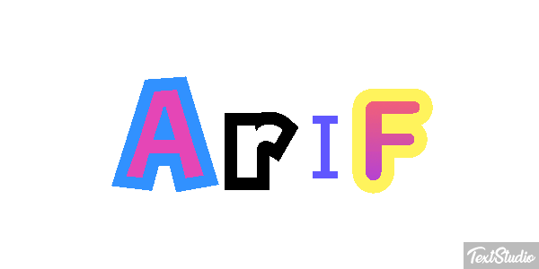 Arif テキスト効果