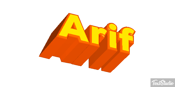 Arif テキスト効果