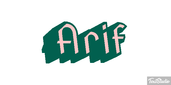 Arif テキスト効果