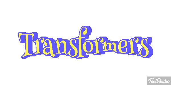 Transformers Tekst effect