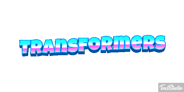 Transformers Tekst effect