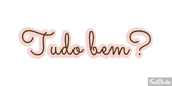 Tudo bem? Efeito do texto