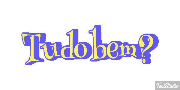 Tudo bem? Efeito do texto