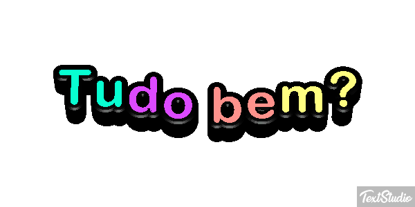 Tudo bem? Efeito do texto