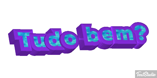 Tudo bem? Efeito do texto