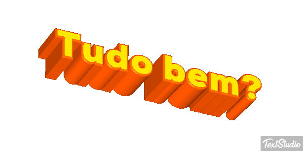 Tudo bem? Efeito do texto